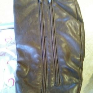 Brown boots double zipper freestyle beautiful boot